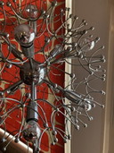 Lampadaire Vintage Sputnik Steampunk des années 60