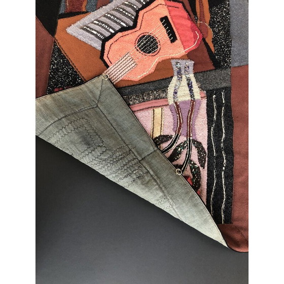 Image 1 of Image vintage cousue par Josef Jerman Kladno, République tchèque