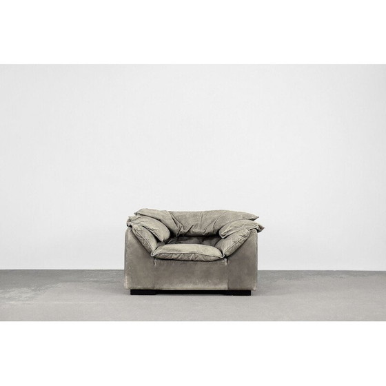 Image 1 of Fauteuil vintage danois en cuir Monza par Jens Juul Eilersen pour Niels Eilersen, 1970