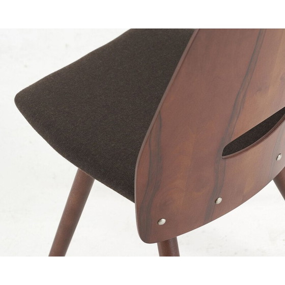 Image 1 of Ensemble de 4 chaises vintage par Frantisek Jirak pour Tatra Nábytok, Tchèque 1960
