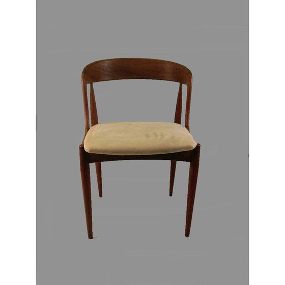 Image 1 of Ensemble de 6 chaises de salle à manger vintage en teck par Johannes Andersen pour Ørum Møbelfabrik, 1965