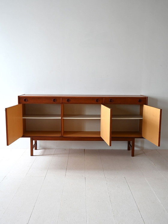 Image 1 of Buffet scandinave avec portes battantes