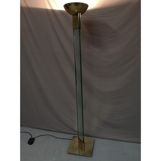 Image 1 of Lampadaire vintage "laser uplighter" par Max Baguara pour Lamperti, 1970
