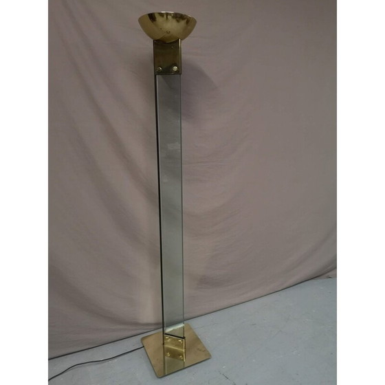 Image 1 of Lampadaire vintage "laser uplighter" par Max Baguara pour Lamperti, 1970