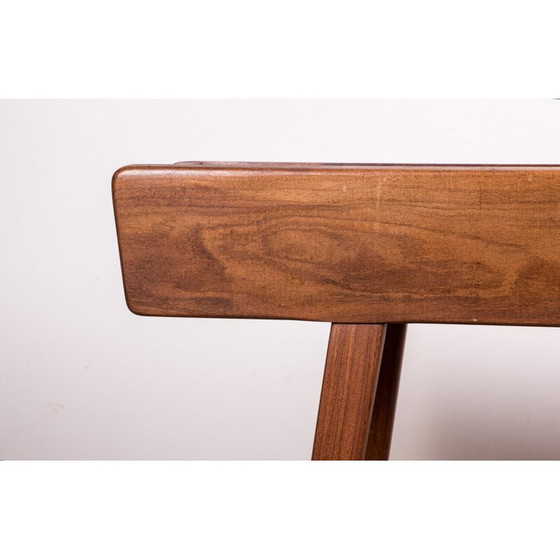 Image 1 of Jardinière d'intérieur vintage en hêtre et zinc par Brdr Dalsaargd pour Illum Bolighus, Danemark 1960