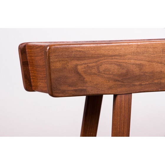 Image 1 of Jardinière d'intérieur vintage en hêtre et zinc par Brdr Dalsaargd pour Illum Bolighus, Danemark 1960