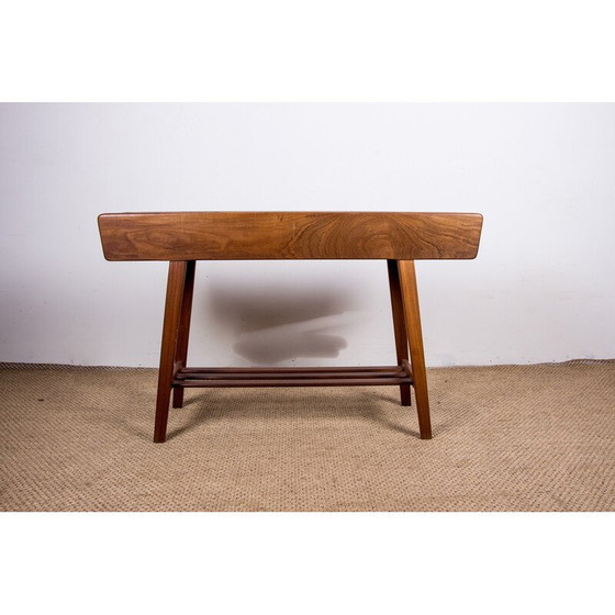 Image 1 of Jardinière d'intérieur vintage en hêtre et zinc par Brdr Dalsaargd pour Illum Bolighus, Danemark 1960