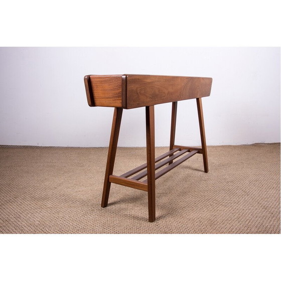 Image 1 of Jardinière d'intérieur vintage en hêtre et zinc par Brdr Dalsaargd pour Illum Bolighus, Danemark 1960