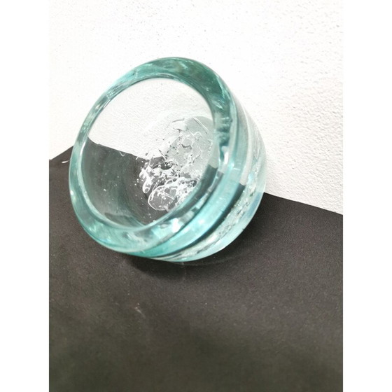 Image 1 of Cendrier vintage en verre de Murano Barovier et Toso Italie 1960