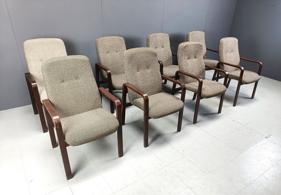 Image 1 of Chaises de salle à manger en bois courbé, 1993