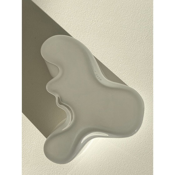 Image 1 of Vase vintage blanc 3030 Savoy par Alvar Aalto pour Iittala, Finlande