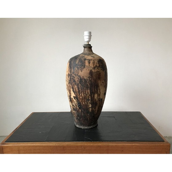 Image 1 of Lampe vintage en terre cuite