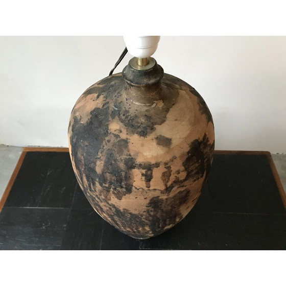 Image 1 of Lampe vintage en terre cuite