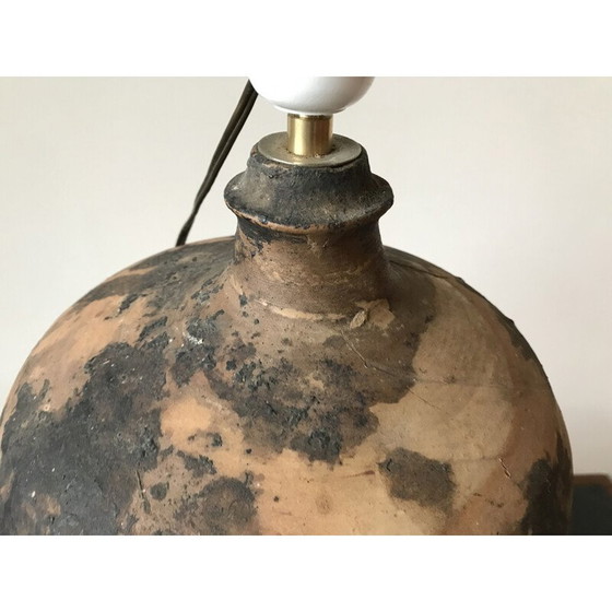 Image 1 of Lampe vintage en terre cuite