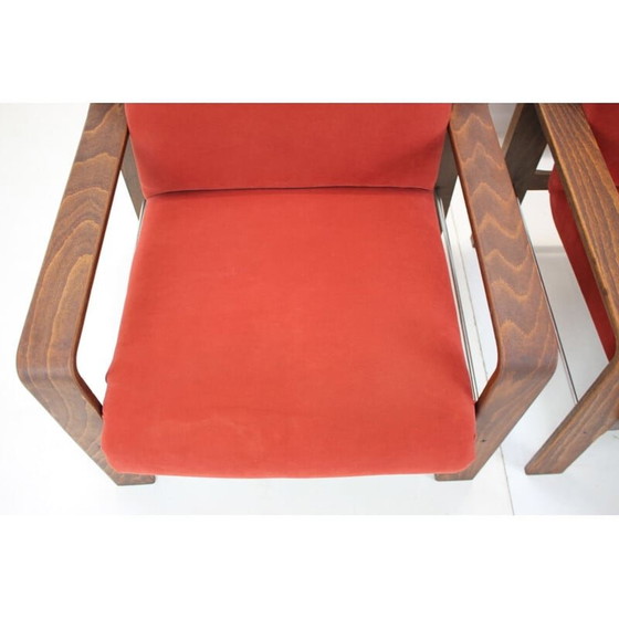 Image 1 of Fauteuil du milieu du siècle par Ludvík Volák pour Dřevopodnik Holešov, Tchécoslovaquie années 1960.