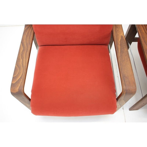 Image 1 of Fauteuil du milieu du siècle par Ludvík Volák pour Dřevopodnik Holešov, Tchécoslovaquie années 1960.