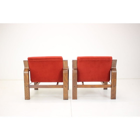 Image 1 of Fauteuil du milieu du siècle par Ludvík Volák pour Dřevopodnik Holešov, Tchécoslovaquie années 1960.