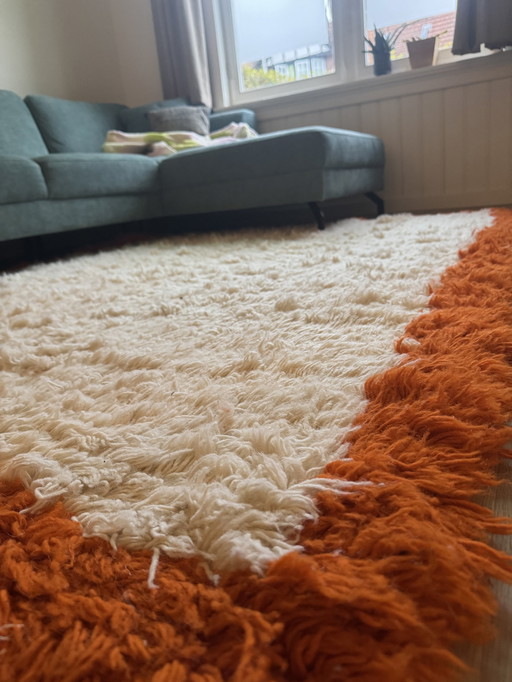 Tapis berbère Shaggy fait à la main