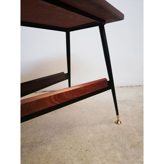 Image 1 of Table basse vintage en teck, Italie 1960