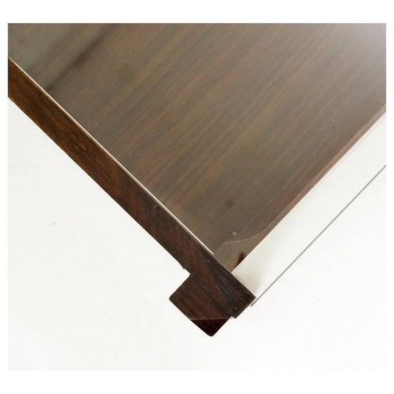 Image 1 of 1221 Table basse vintage "Dione" avec porte-revues par Ico Parisi