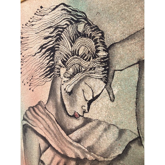Image 1 of Peinture moderne vintage, 1980