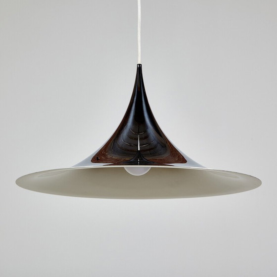 Image 1 of Lampe suspendue vintage en métal par Claus Bonderup et Torsten Thorup pour Lyfa, 1960