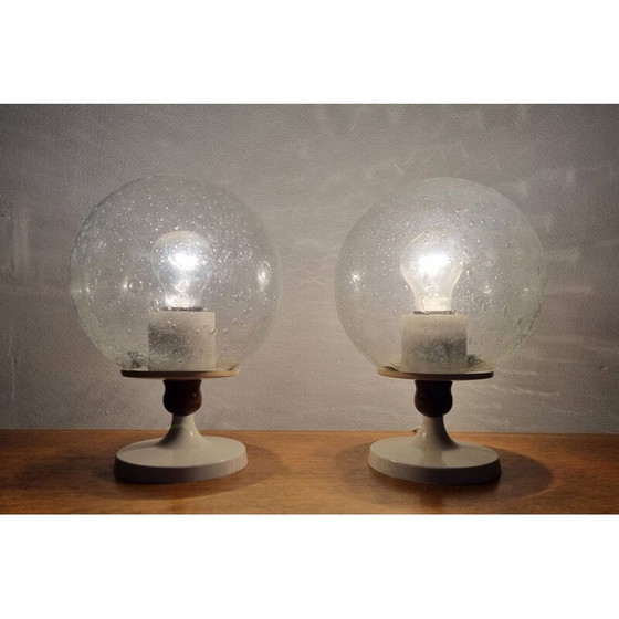 Image 1 of Paire de lampes de table vintage, Allemagne 1970