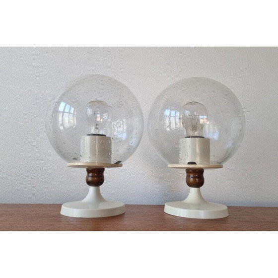 Image 1 of Paire de lampes de table vintage, Allemagne 1970