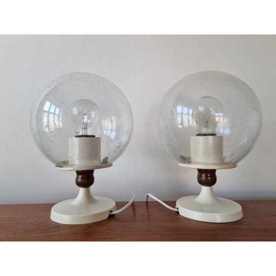 Image 1 of Paire de lampes de table vintage, Allemagne 1970