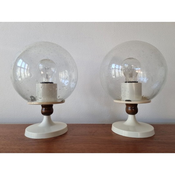 Image 1 of Paire de lampes de table vintage, Allemagne 1970