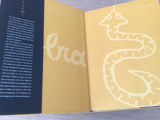 Le livre de la galerie d'art Jaski sur les 50 ans de Cobra