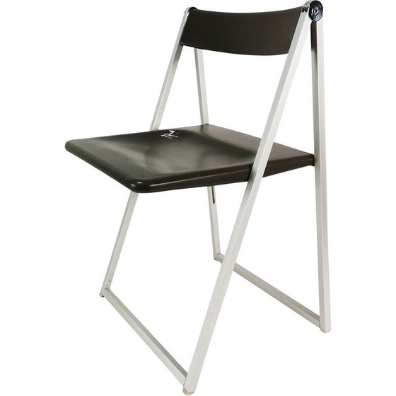 Image 1 of Chaise pliante vintage par F. Hero et K. Odermatt pour Interlubke, Allemagne 1970