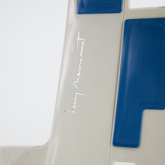 Image 1 of Fauteuils vintage en plastique "Boston" par Pierre Paulin pour Henry Massonnet, 1980