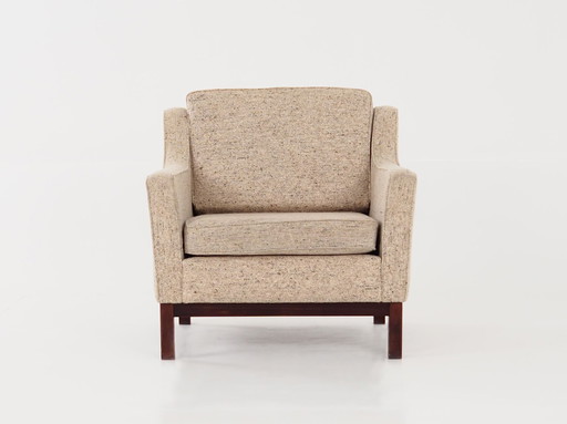 Fauteuil beige, Design danois, 1970S, Production : Danemark