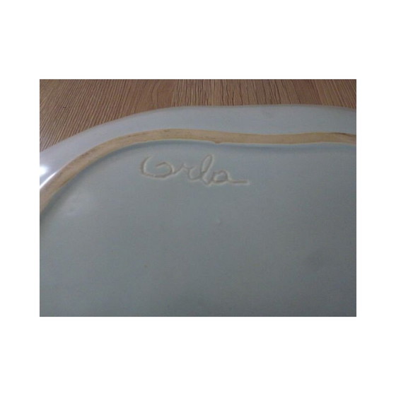 Image 1 of Plat vintage gris Peter Orlando 1960