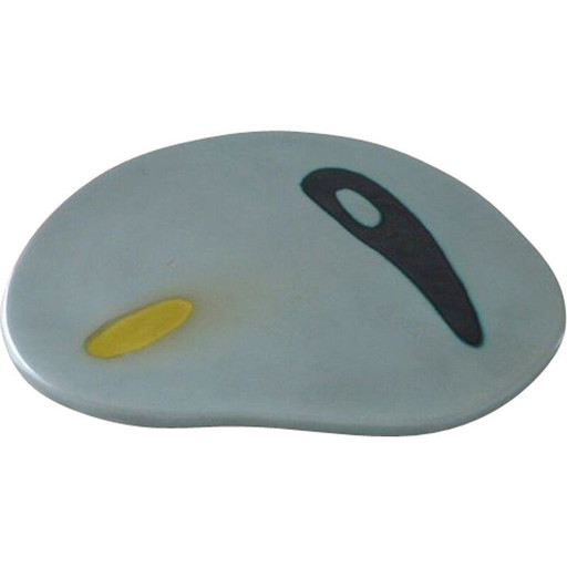Plat vintage gris Peter Orlando 1960