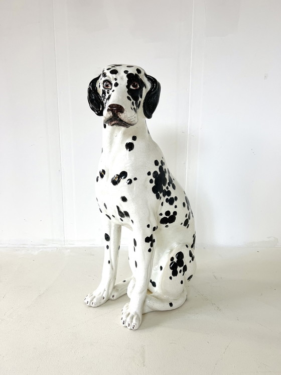 Image 1 of Dalmatien italien vintage en céramique des années 60
