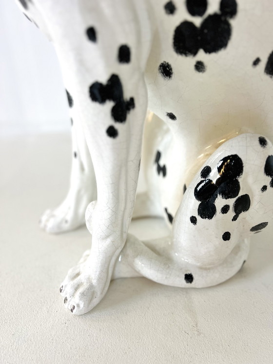 Image 1 of Dalmatien italien vintage en céramique des années 60