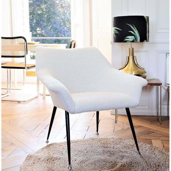 Image 1 of Fauteuils vintage à coque carrée 1970