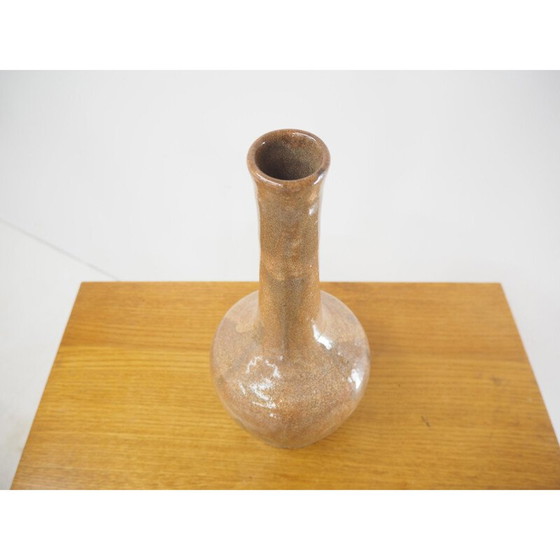 Image 1 of Vase vintage en céramique, Tchécoslovaquie 1960