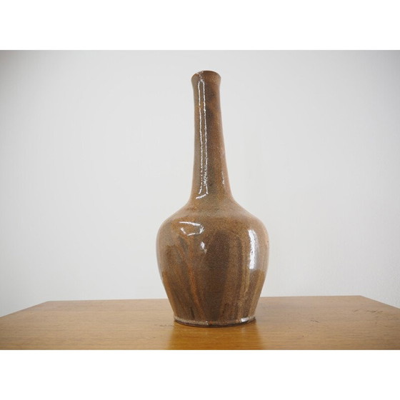 Image 1 of Vase vintage en céramique, Tchécoslovaquie 1960