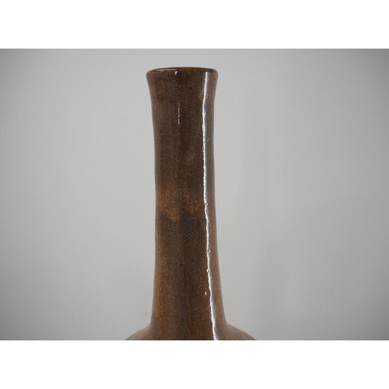 Image 1 of Vase vintage en céramique, Tchécoslovaquie 1960