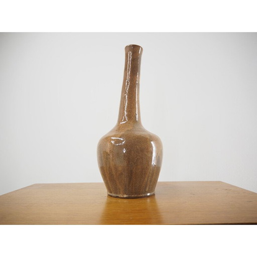 Vase vintage en céramique, Tchécoslovaquie 1960