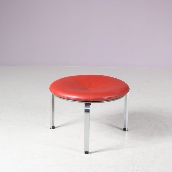 Image 1 of Tabouret "PK33" par Poul Kjaerholm pour Fritz Hansen, Danemark 1980