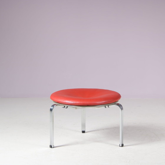 Image 1 of Tabouret "PK33" par Poul Kjaerholm pour Fritz Hansen, Danemark 1980