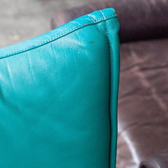 Image 1 of Fauteuil Vintage Flyer en métal et cuir par Charles Boonzaaijer et Pierre Mazairac pour Young International, 1980