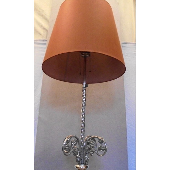 Image 1 of Lampadaire vintage en bronze 1950