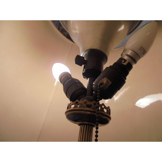 Image 1 of Lampadaire vintage en bronze 1950