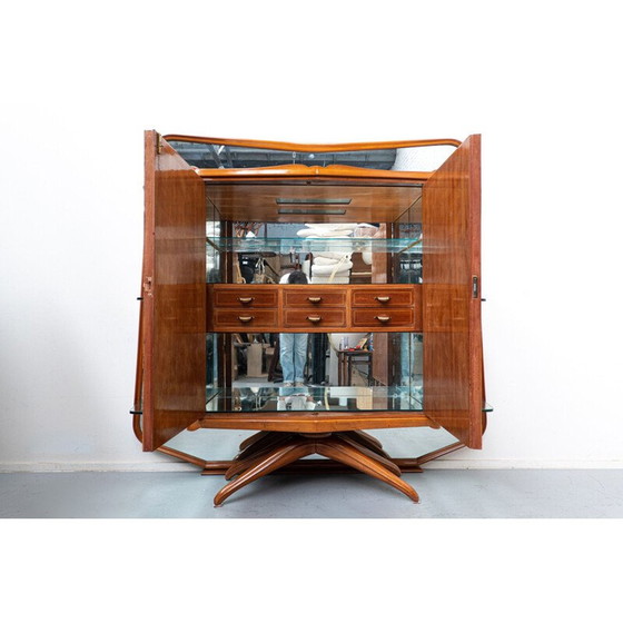 Image 1 of Bar du milieu du siècle par Guglielmo Ulrich pour Arredamenti Casa, années 1950