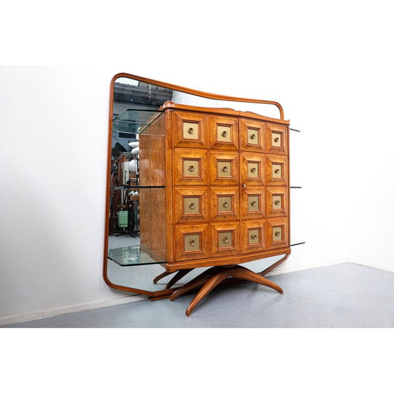 Image 1 of Bar du milieu du siècle par Guglielmo Ulrich pour Arredamenti Casa, années 1950